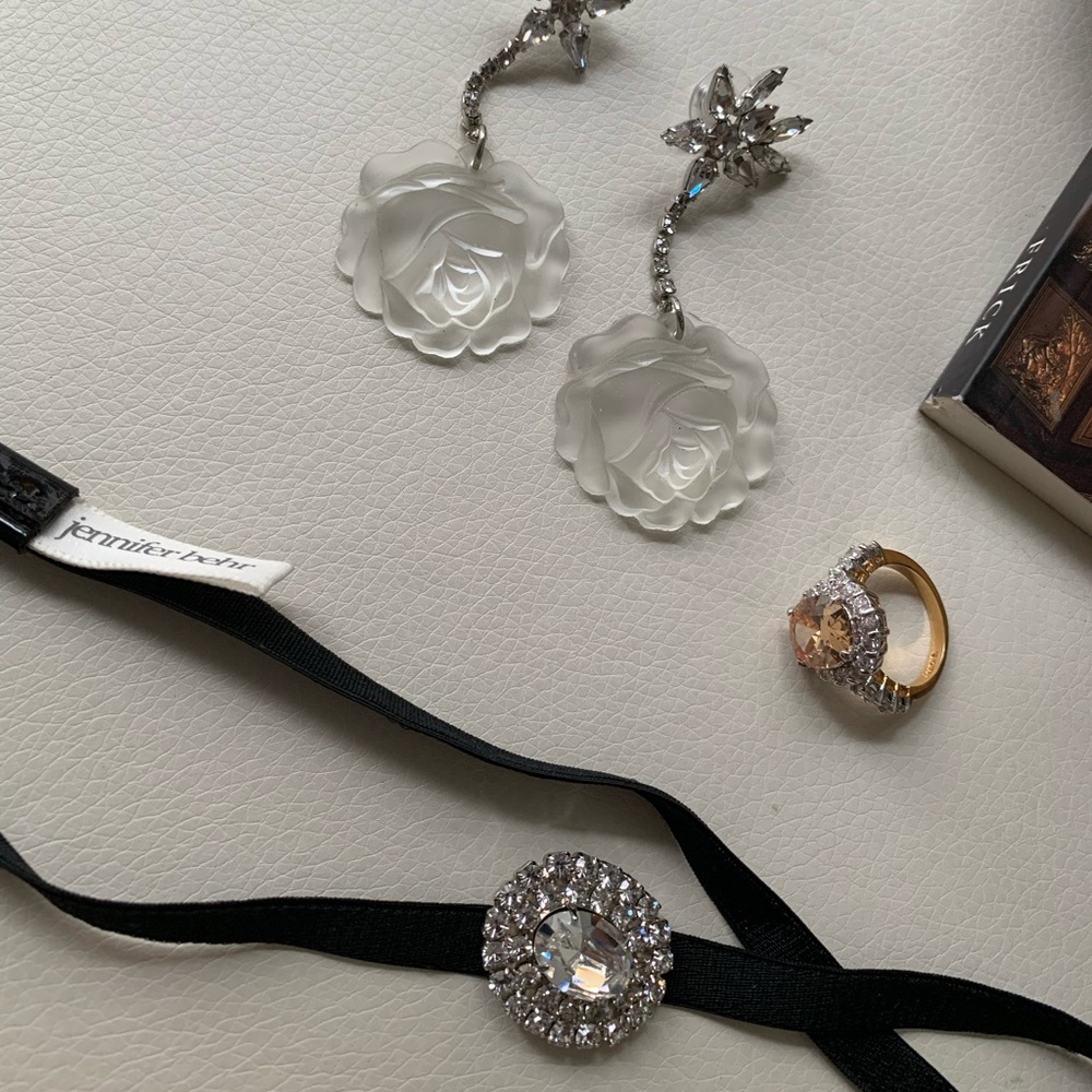 Jennifer Behr headband/ earrings set